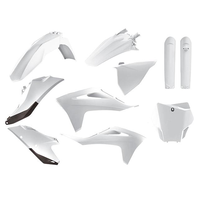 Kit de plásticos GasGas MC/MCF 21-22 Polisport - blanco 91065