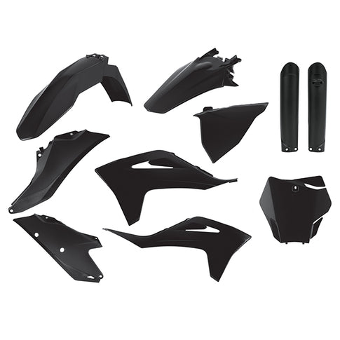 Kit de plásticos GasGas MC/MCF 21-22 Polisport - negro 91066