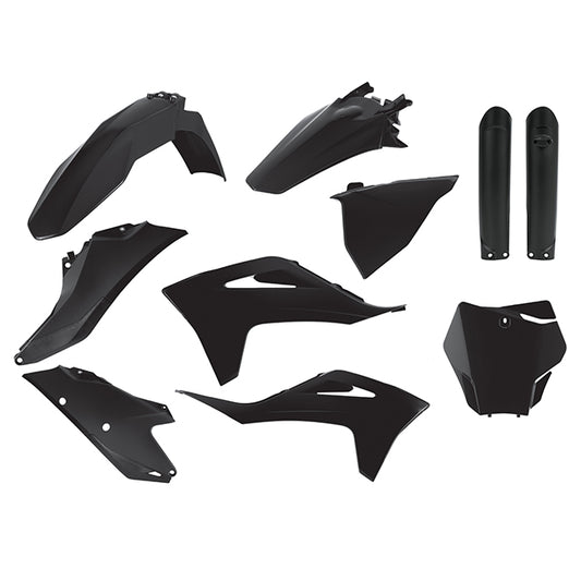 Kit de plásticos GasGas MC/MCF 21-22 Polisport - negro 91066