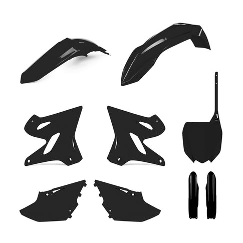 Kit de plásticos YZ125/250 21- Polisport - negro 91074