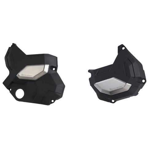 Kit tapa embrague y alternador Kawasaki Z650 Ninja650 17-21 Polisport 91107