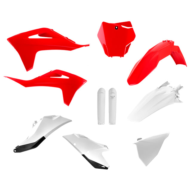 Kit de plásticos GasGas MC/MCF 21-22 Polisport - OEM rojo-blanco 91118