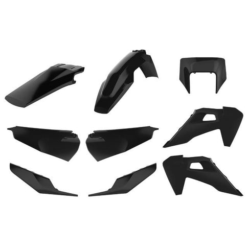 Kit de plásticos Husqvarna TE/FE 20-22 Polisport - negro 91125