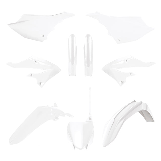 Kit de plásticos YZ125/250 22- Polisport - blanco 91128
