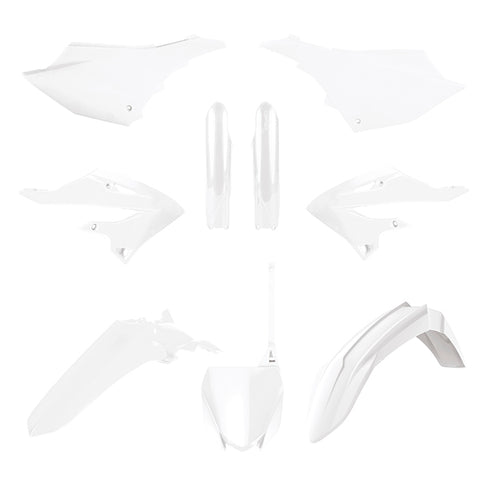 Kit de plásticos YZ125/250 22- Polisport - blanco 91128