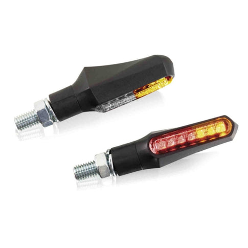 Juego de intermitentes traseros Puig Curve Led con luz de posición 9151N