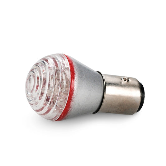 BAY15D Red Bulb 12 LEDs 1 unit Amolux