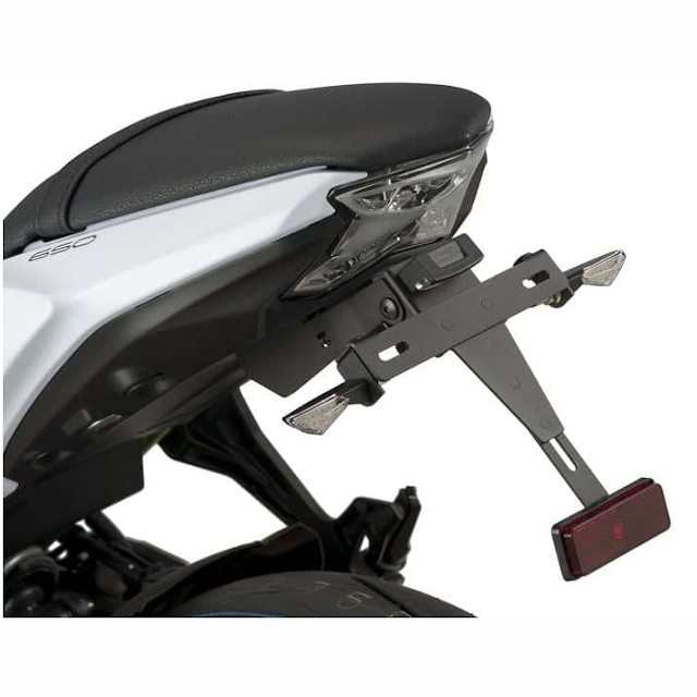 Soporte matrícula Negro Kawasaki Ninja 650/z650 17-25 PUIG 9353N