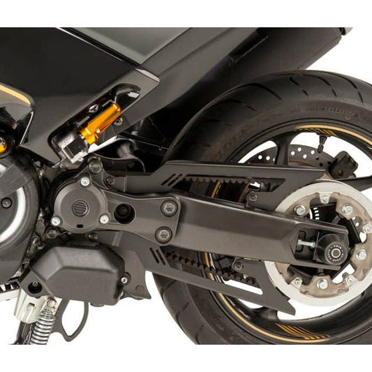 Cubrecorrea Negro Yamaha Tmax 530/SX/DX >17 PUIG 9455N