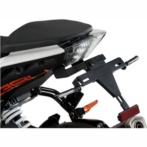 Soporte matrícula Negro KTM 125 Duke 17-18' PUIG 9492N