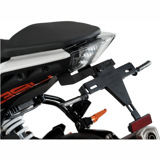 Soporte matrícula Negro KTM 125 Duke 17-18' PUIG 9492N