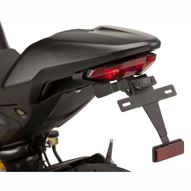 Soporte matrícula Negro Ducati Monster 797/821/1200/s/supe PUIG 9496N