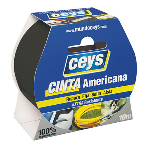 Fita americana 10x50mm Ceys - preta