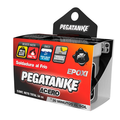 Adesivo Epóxi 32ml Pegatanke - aço