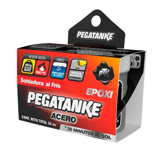 Adesivo Epóxi 32ml Pegatanke - aço