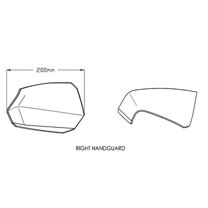 Smoked Handguards Puig for Maxiscooter