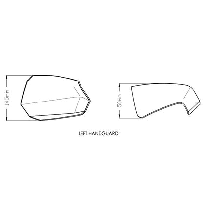 Smoked Handguards Puig for Maxiscooter