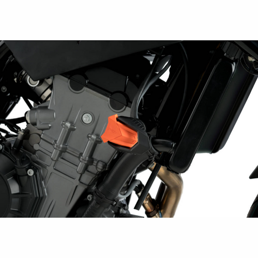 Protectores de motor R19 Negro KTM Duke 790 18' PUIG 9674N