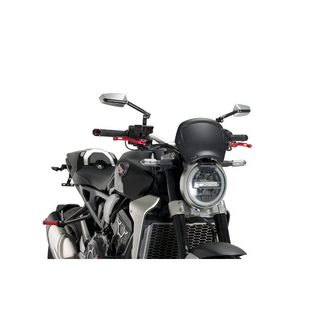 Placa frontal Honda CB 650R / 1000R Neo Sports Cafe 2018 Puig - Negro mate 9768J