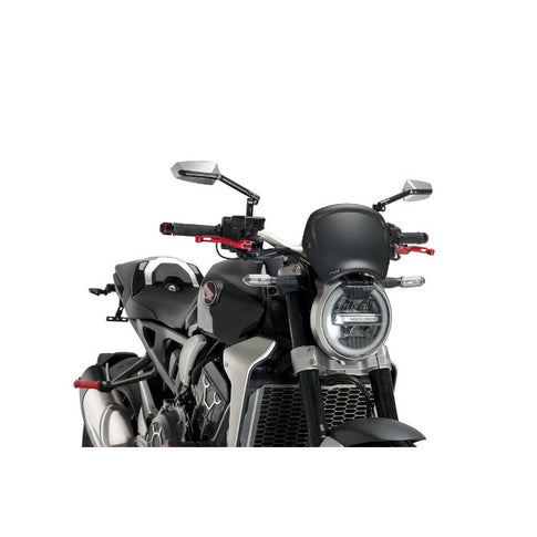 Placa frontal Honda CB 650R / 1000R Neo Sports Cafe 2018 Puig - Negro mate 9768J