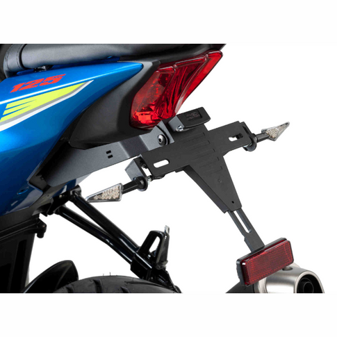 Soporte matrícula Negro Suzuki GSX-S125/r125 17-18' PUIG 9958N