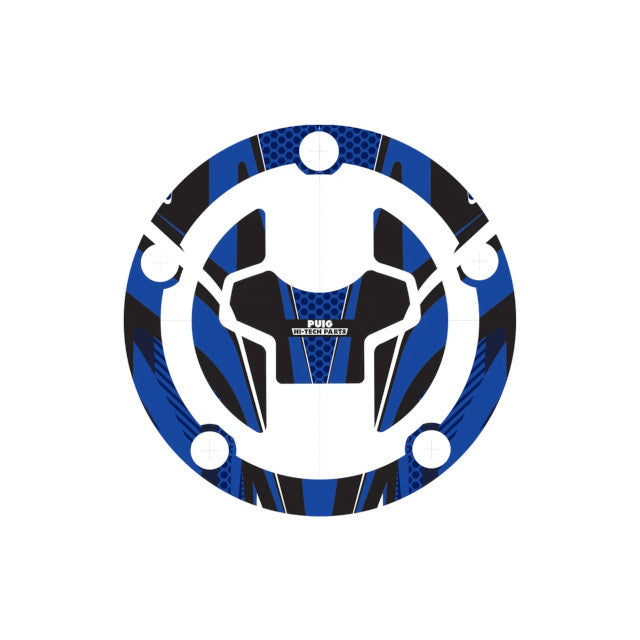 Protector tapón depósito Radikal Azul Suzuki PUIG 9965A