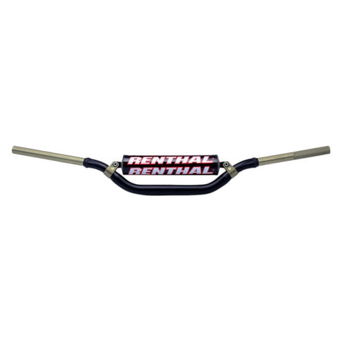 Manillar Twinwall factory Honda CR/CRF / Kawasaki KX/KXF Renthal - negro 997-01-BK-02-185