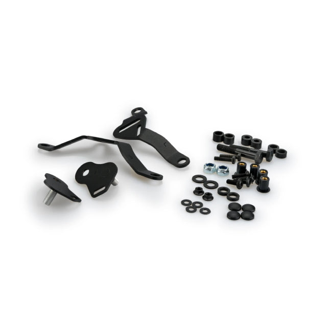 Soportes universales Semicarenado Negro Universal Diam.195mm PUIG 9978N