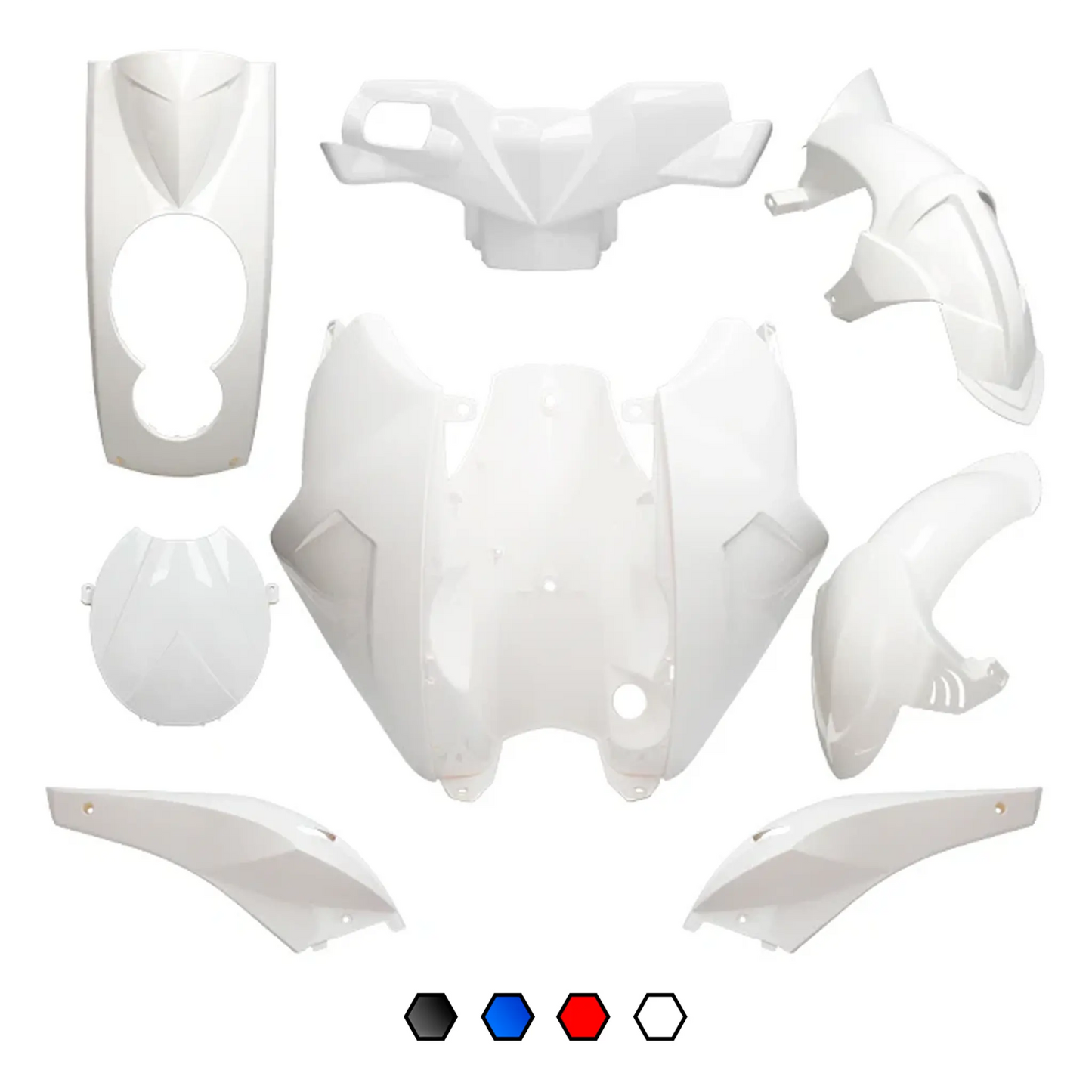 Carenados Peugeot Ludix 8 piezas AllPro