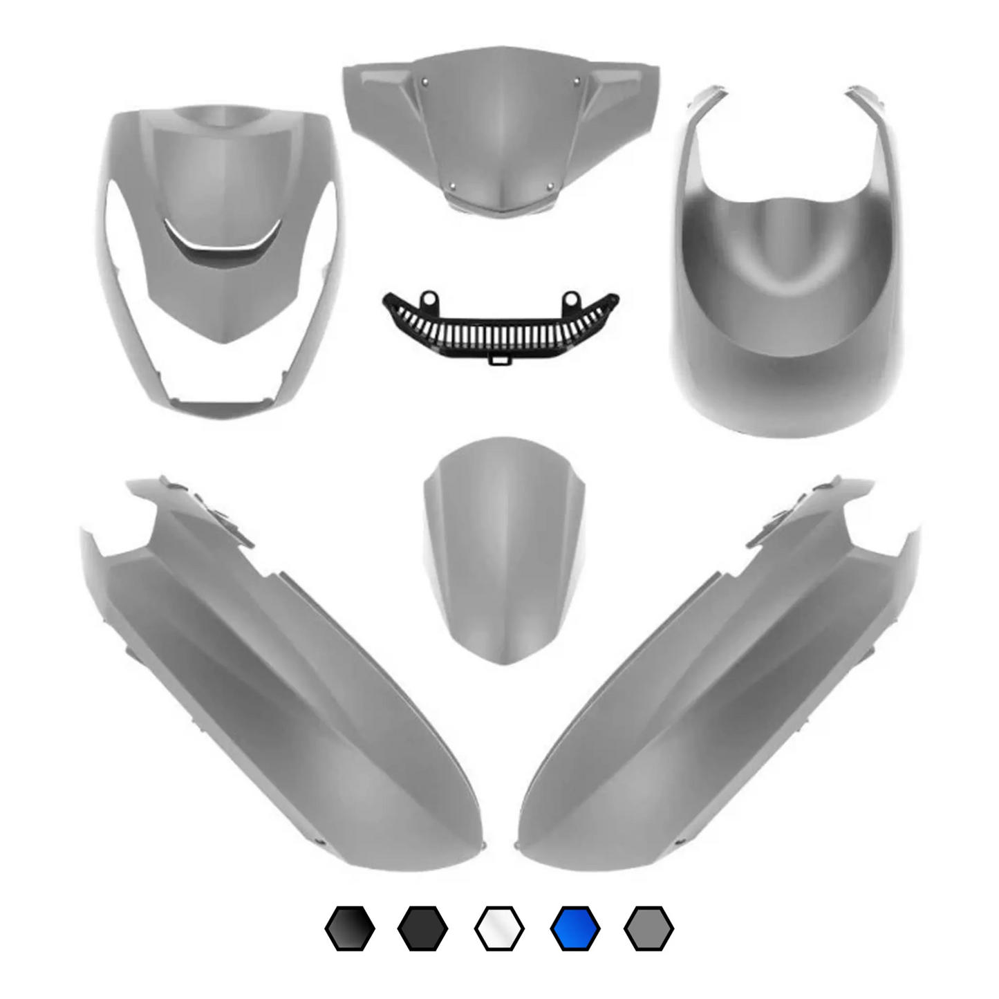 Kit Carenados Peugeot Kisbee 50/100 6 piezas AllPro
