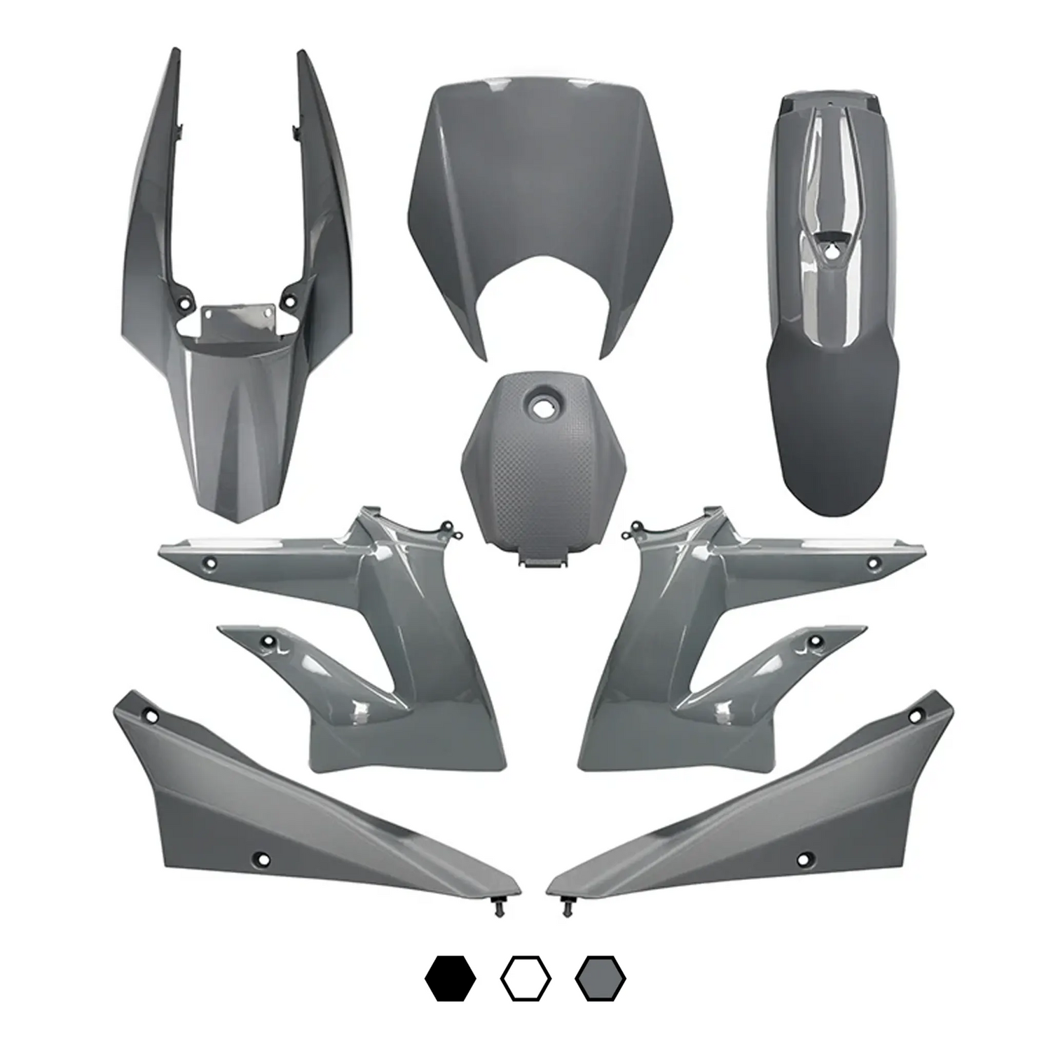 Kit Carenados Derbi Senda DRD Racing/X-Treme 11-17 8 piezas inyección AllPro
