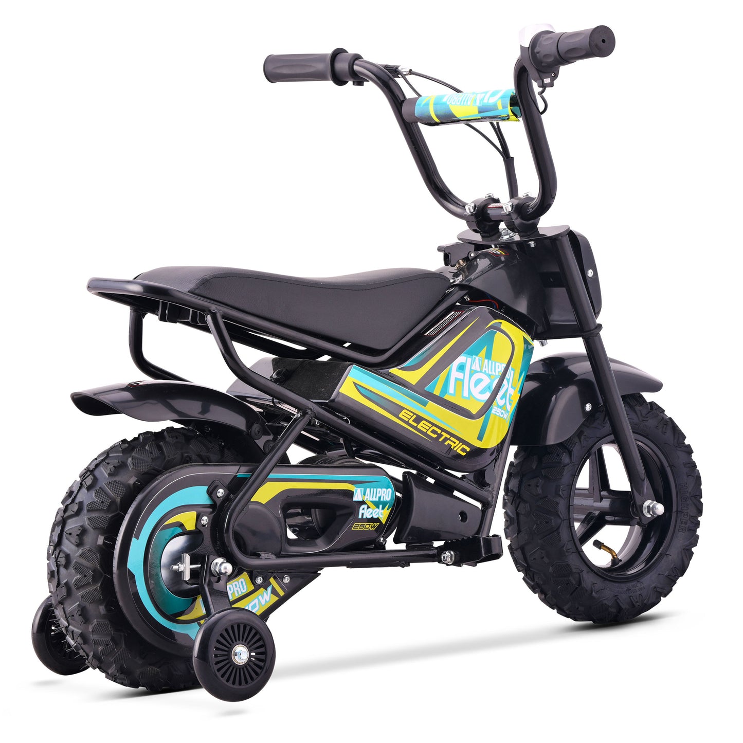 Mini Moto eléctrica FLT-E 250W-24V 110/50-6.50 Max 20 Km/h AllPro Azul
