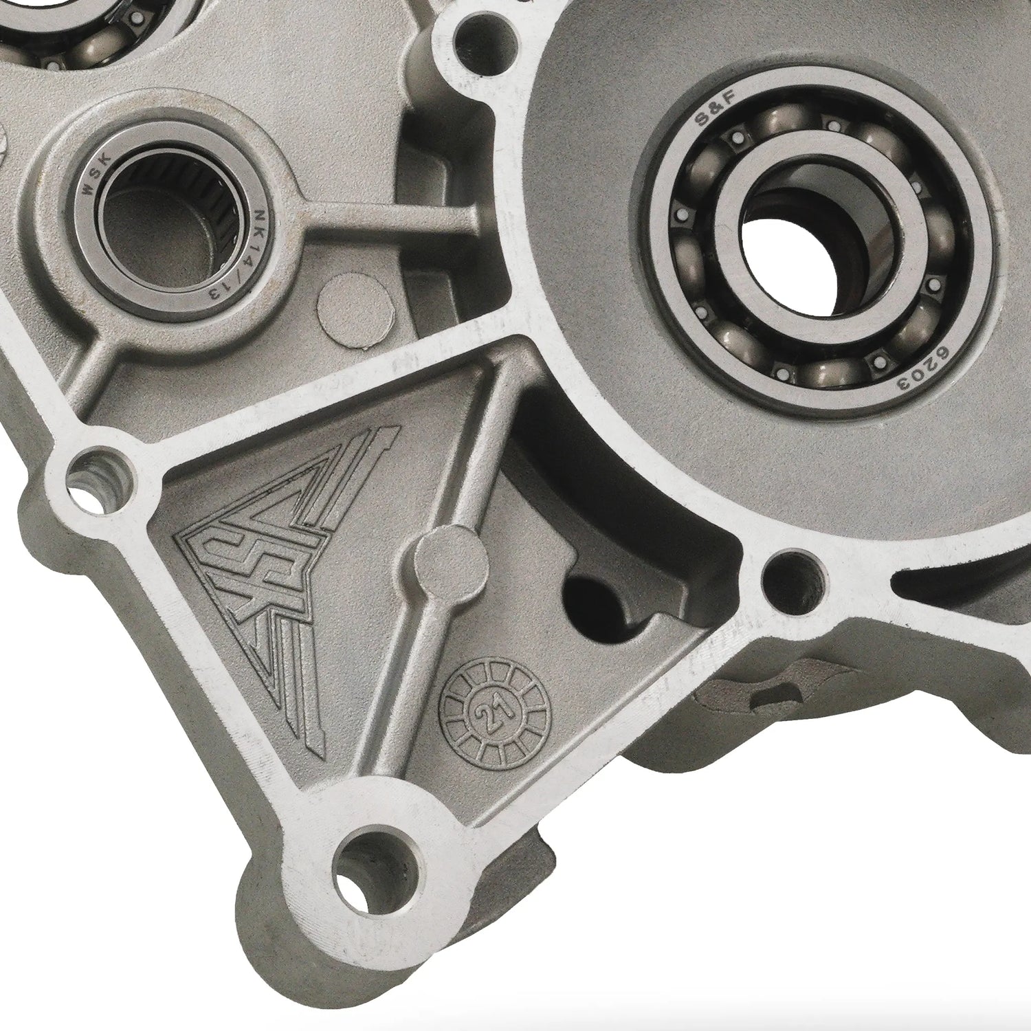 Carter motor izquierdo completo Allpro MX 50 2025