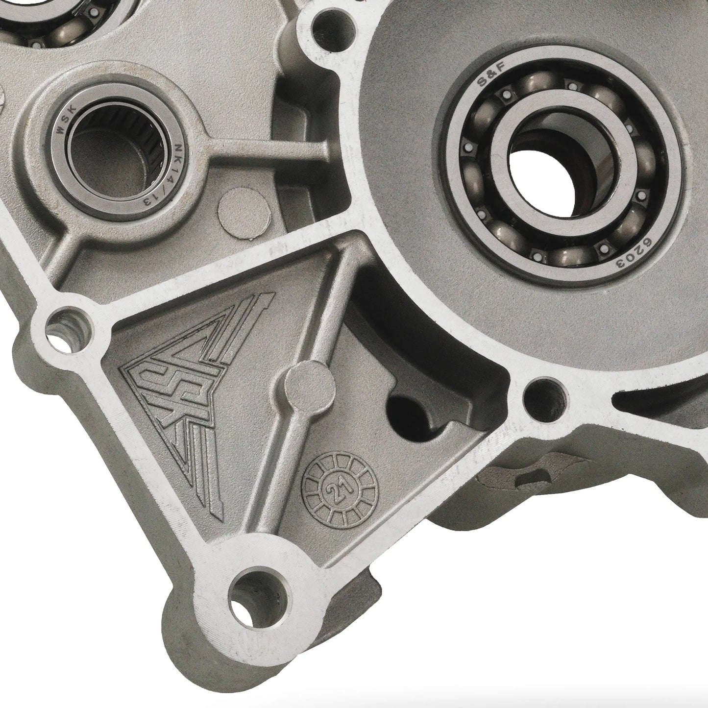 Carter motor izquierdo completo Allpro MX 50 2025