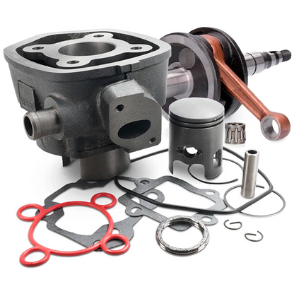 Pack cylindre et vilebrequin Allpro Minarelli horizontal LC 50cc 