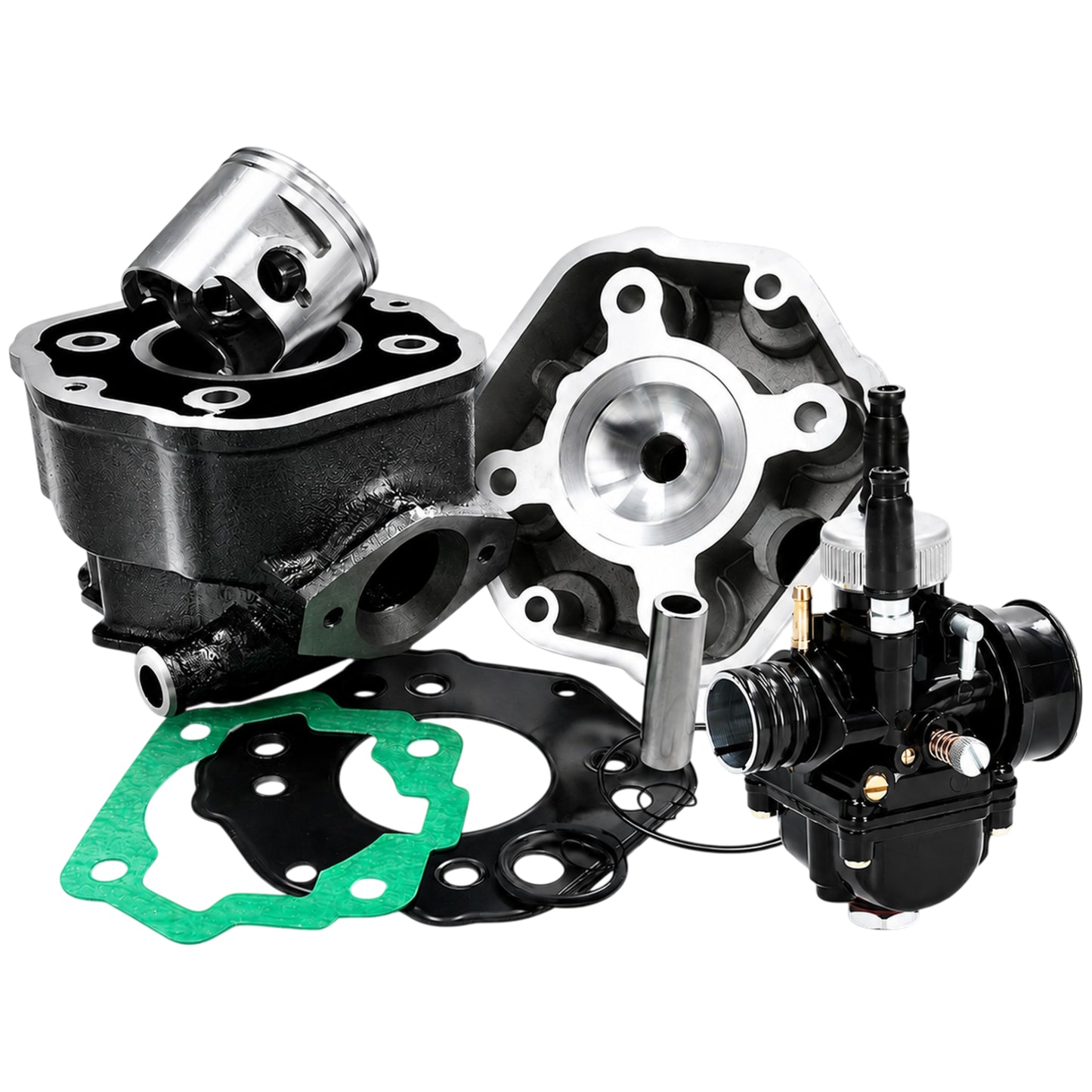 Kit Cilindro Allpro 70cc Derbi Euro 2 e Carburador 21mm Allpro 