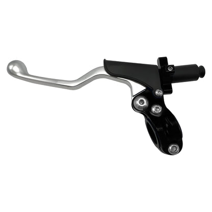 Levier d’embrayage réglable court deux doigts AllPro - bleu