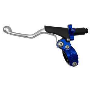 Maneta de embrague regulable Shorty dos dedos AllPro - azul