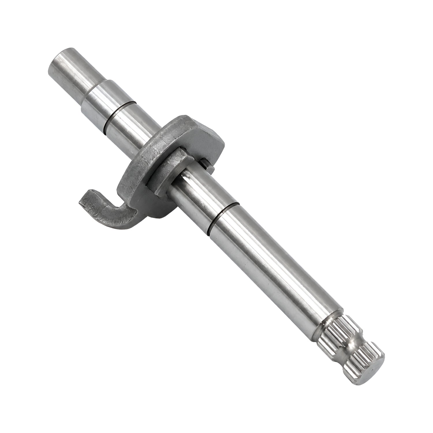 Eje selector del cambio AllPro compatible con Minarelli AM6 con estriado para pedal de cambio, recambio de transmisión.