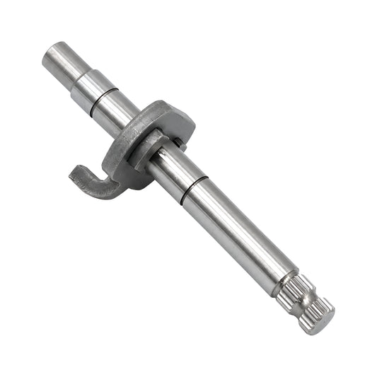 Eje selector del cambio AllPro compatible con Minarelli AM6 con estriado para pedal de cambio, recambio de transmisión.