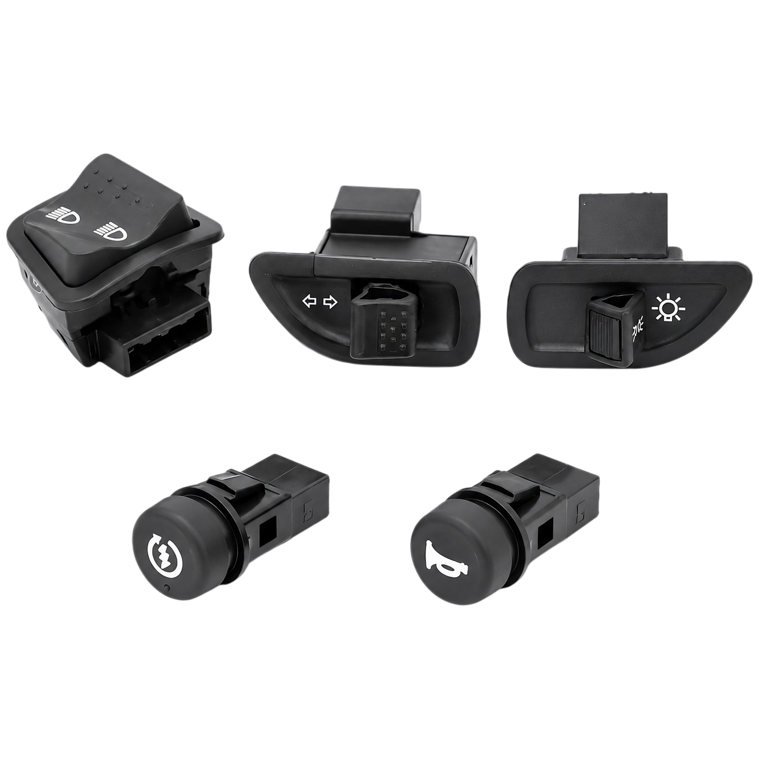 Kit de 5 conmutadores e interruptores AllPro compatibles con Piaggio Zip