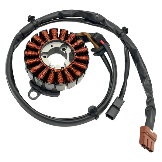 Stator de encendido AllPro Honda SH 125 2024-2026 con 2 conectores de 6 y 3 pines para cableado original.