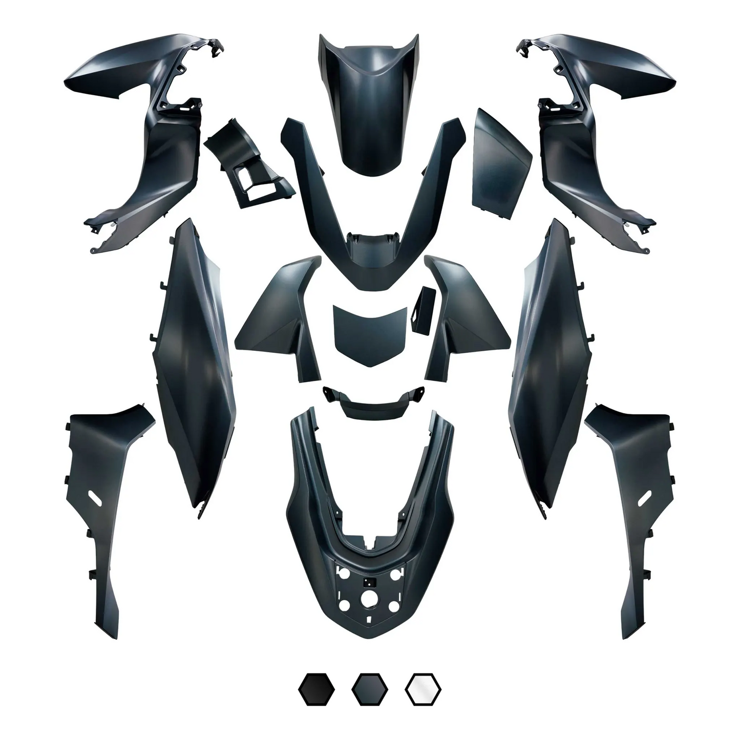 Carenados Honda PCX 125 Euro 5+ >2025 16 piezas Allpro