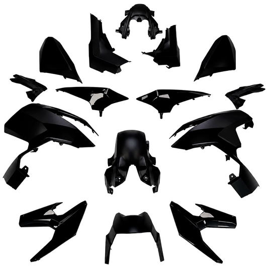 Kit carenados Honda ADV 350 22-24 14 piezas Negro Perla Nightstar AllPro