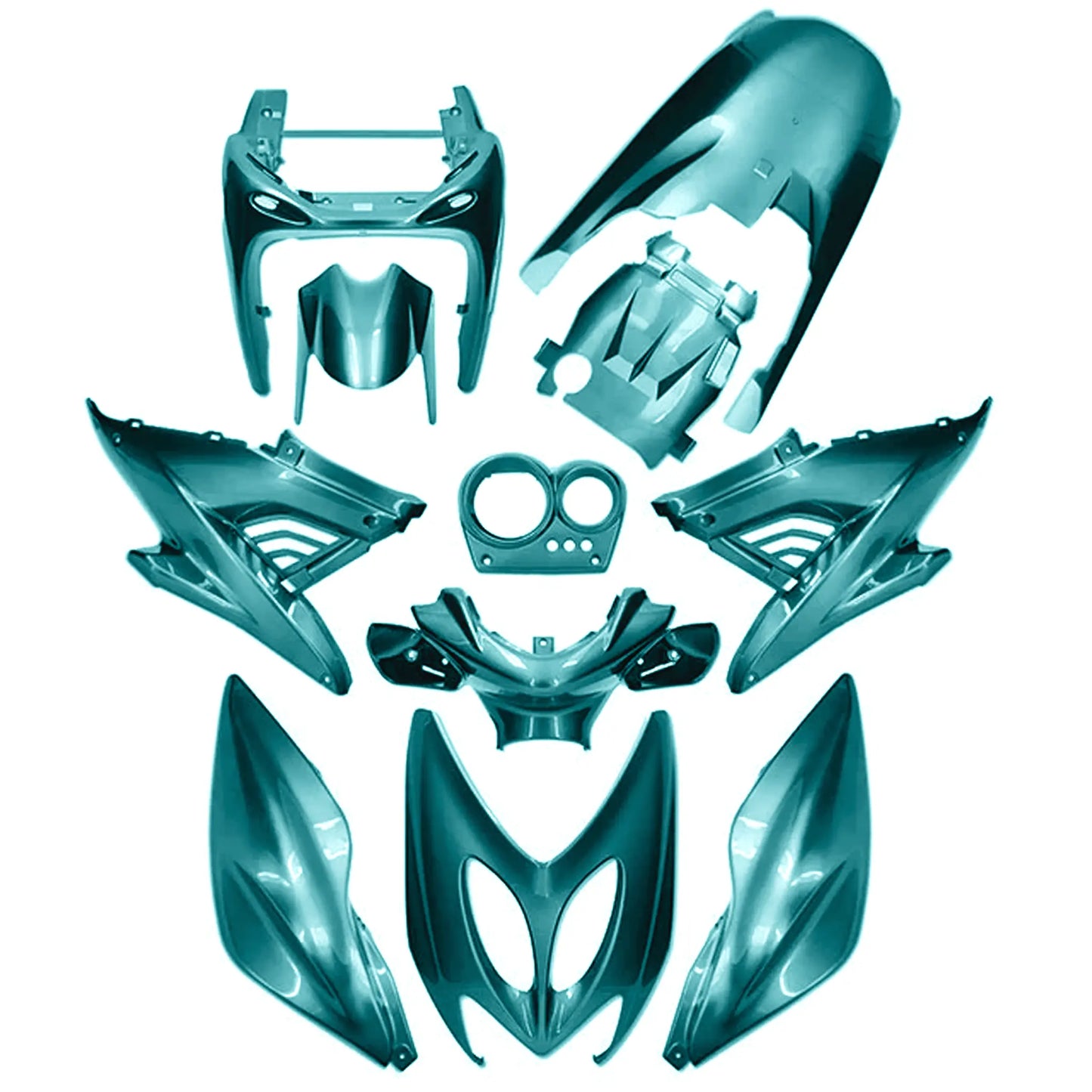 Kit carénages Yamaha Aerox / MBK Nitro <13 11 pièces AllPro