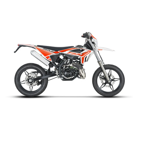 Kit de carenado Beta RR 50 >2021 blanco brillante 5 piezas Allpro