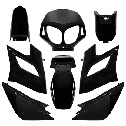 Kit de Carenagens Derbi Senda DRD Racing/Limited 04-10 8 peças injeção AllPro