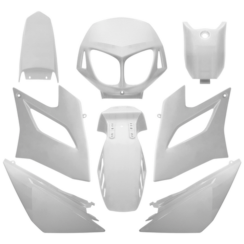 Kit de Carenagens Derbi Senda DRD Racing/Limited 04-10 8 peças injeção AllPro