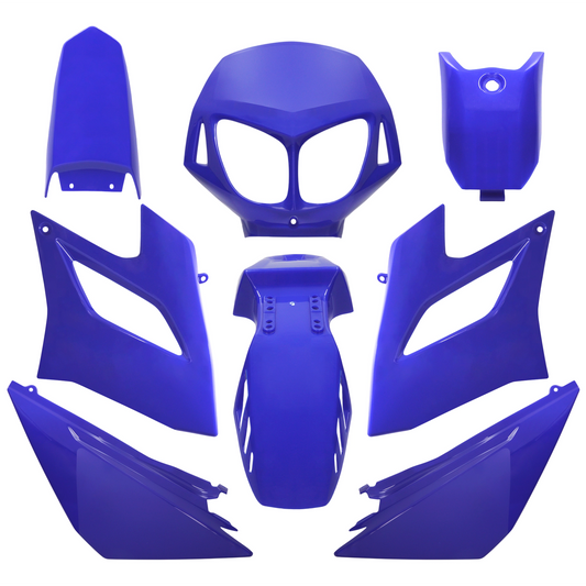 Kit de Carenagens Derbi Senda DRD Racing/Limited 04-10 8 peças injeção AllPro