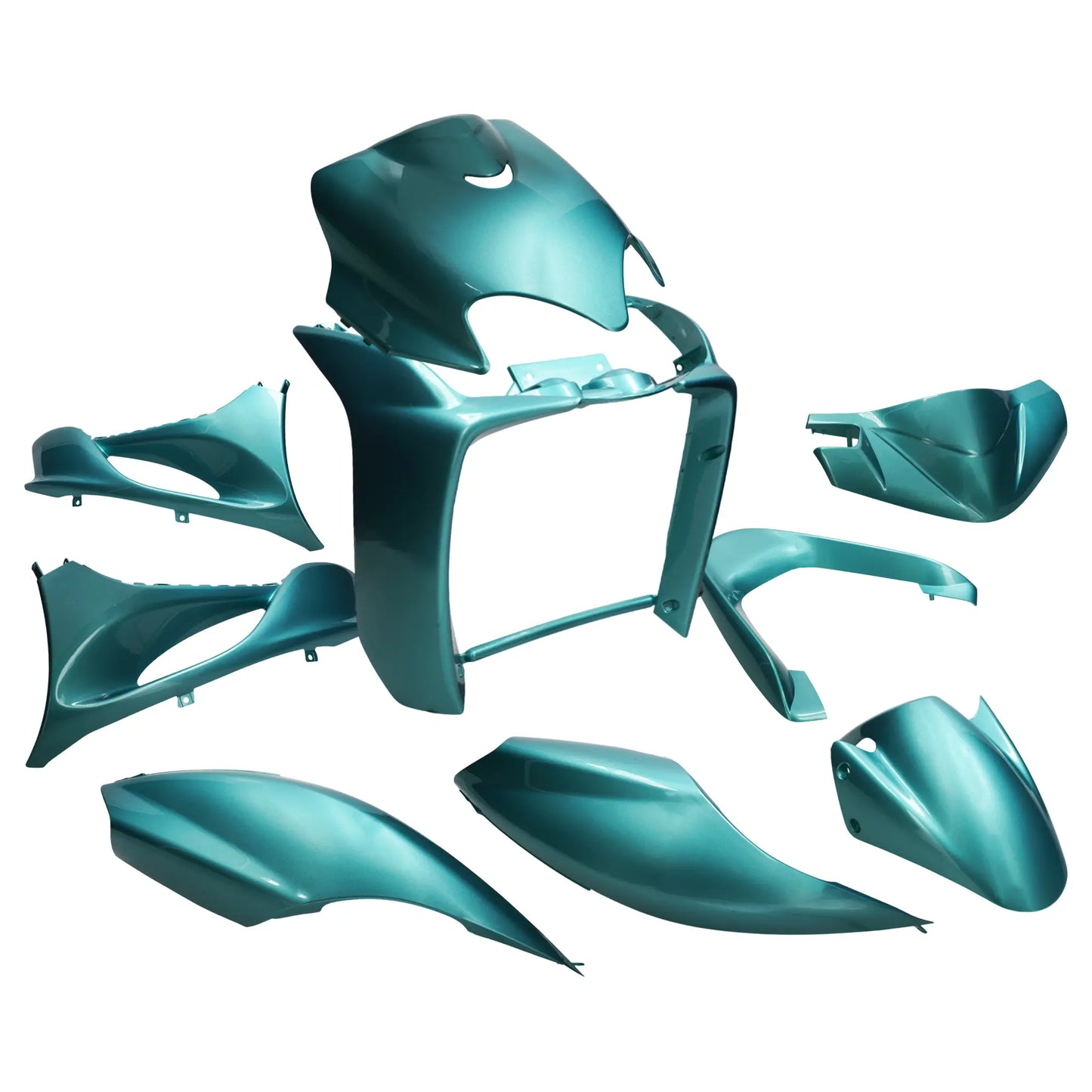 Kit de carenagens Yamaha Jog R/RR / MBK Mach G 9 peças AllPro